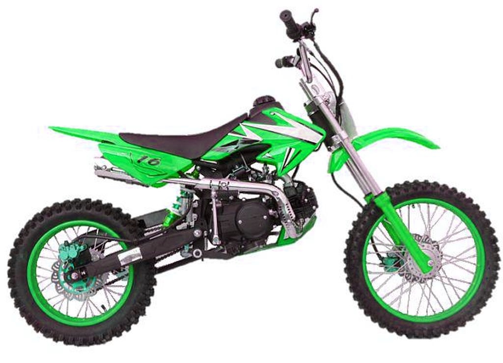 Pitbike 17/14 Loncin 125ccm green