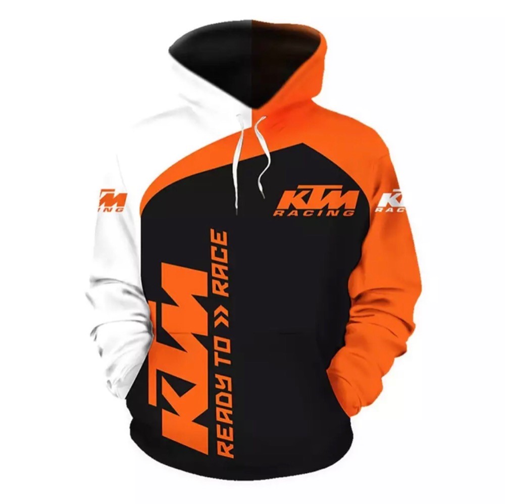 Moto mikina KTM racing s kapucí