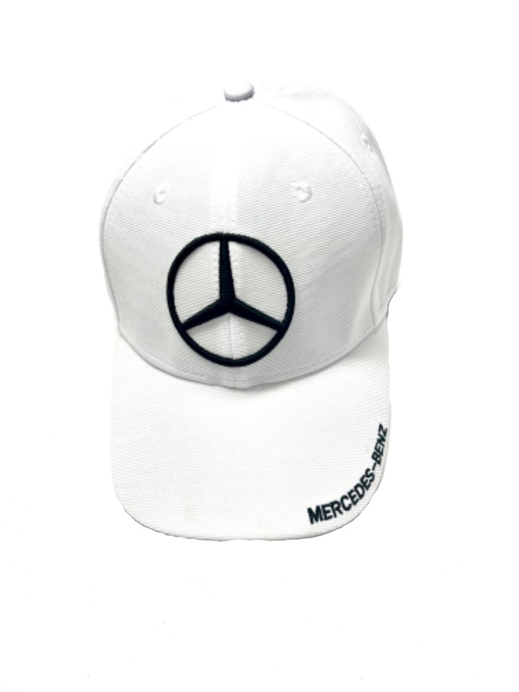 Baseballová čepice Mercedes s černým logem na kšiltu