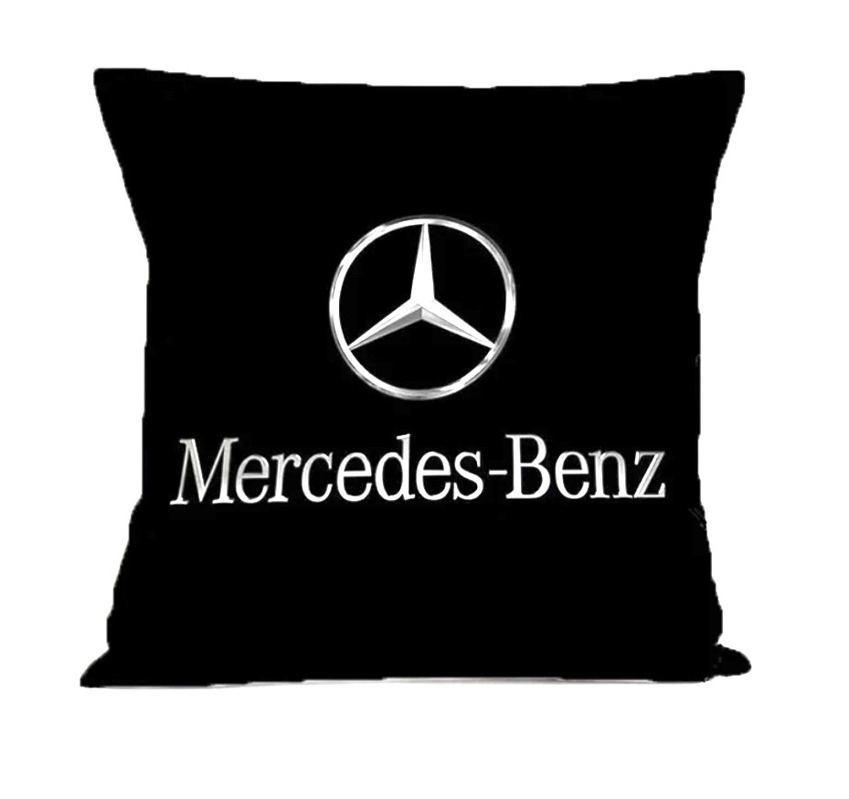 Mercedes Benz polštář 30x30cm černý