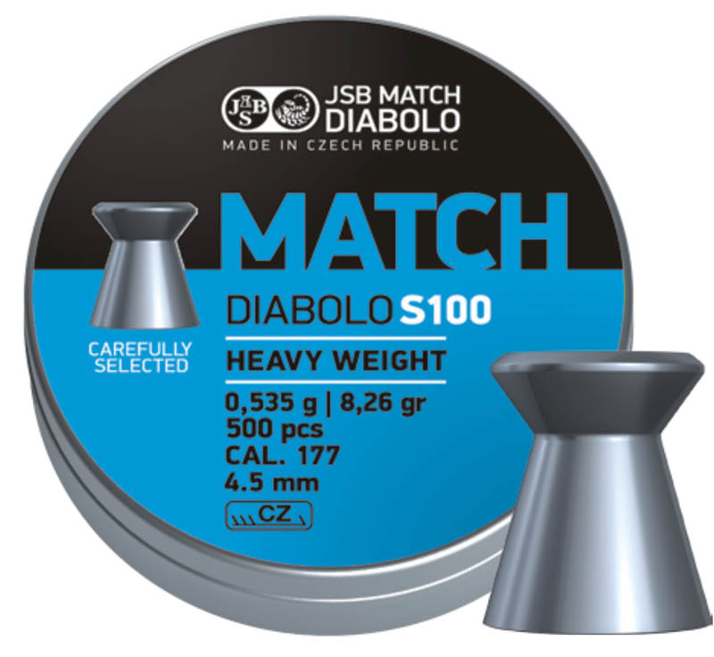 Diabolo JSB Match S100 500ks cal.4,52m
