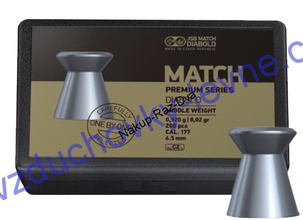 Diabolo JSB Premium Match Middle 200ks cal.4,49mm