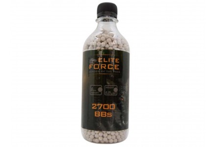Kuličky BB 6mm 0,30g 2700 ks bílé Elite Force