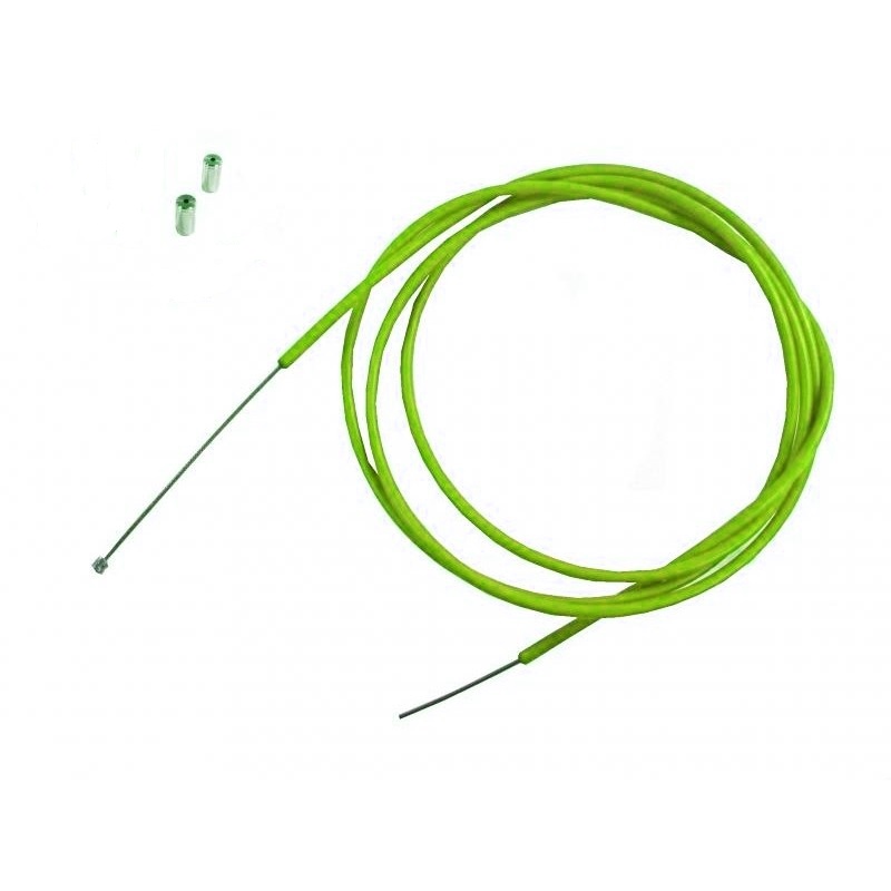Brzdové lanko - zadní tuning green