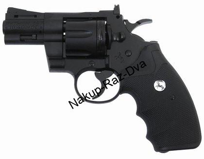 Vzduchový revolver Colt Python 2,5" černý DIABOLO/BB