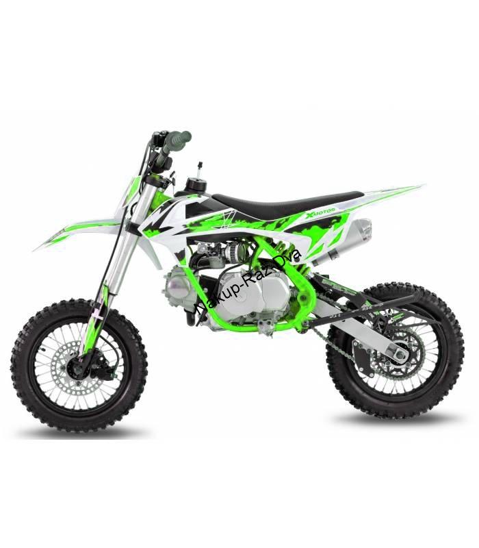 Pitbike XB27 90cc 12/10 automat zelený