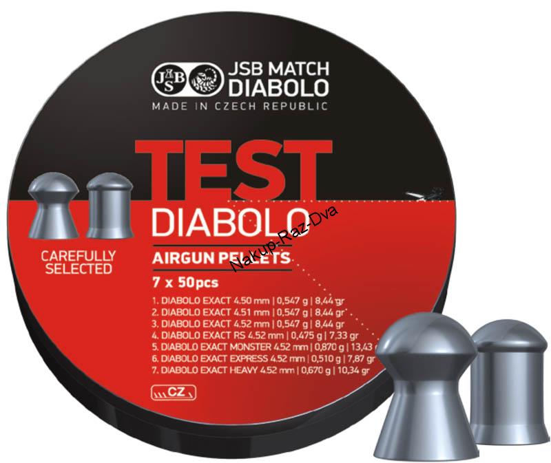 Diabolo JSB Diabolo Exact Test 4,5mm