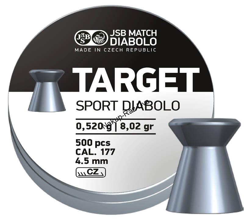 Diabolo JSB Target sport 500ks cal.4,5mm