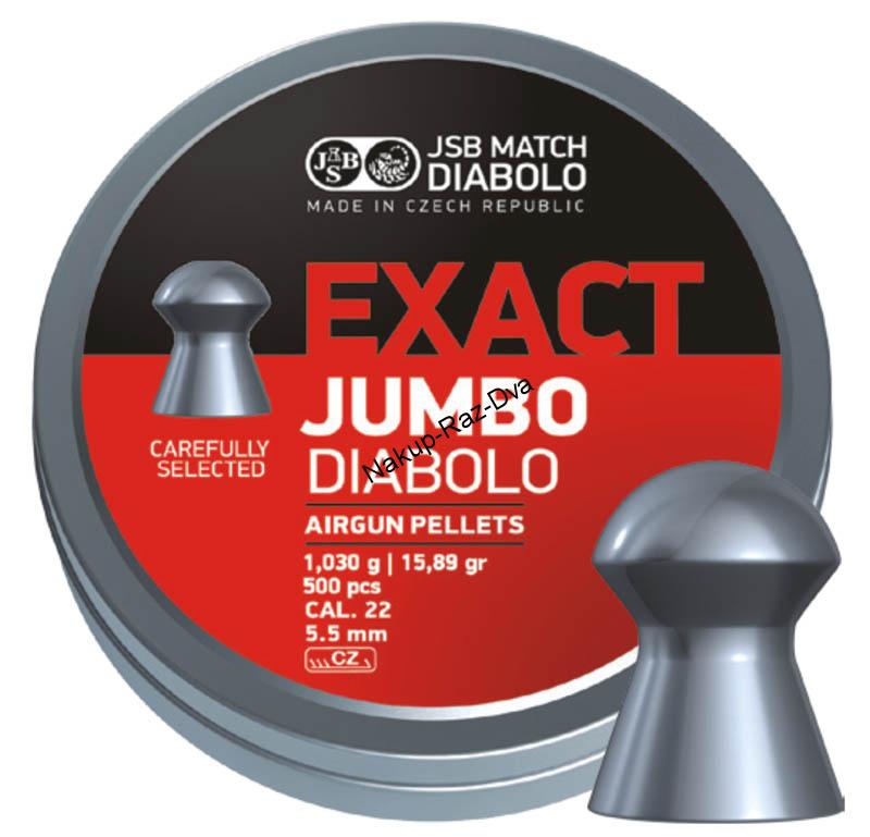 Diabolo JSB JSB Exact Jumbo 250ks cal.5,5mm