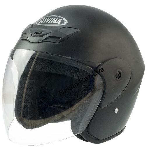 Moto helma na skútr Awina černá matná TN8661