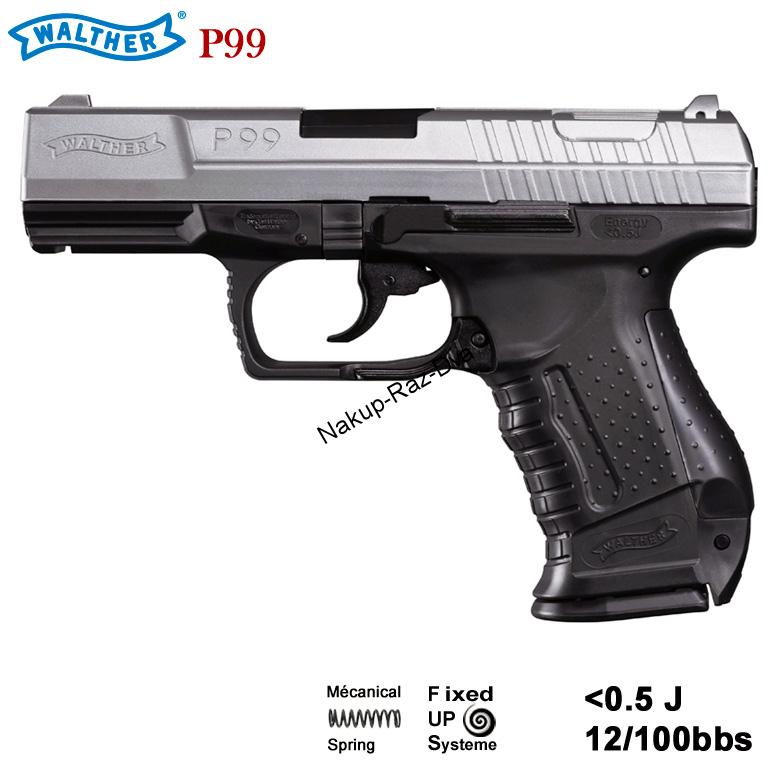 Airsoft Pistole Walther P99 bicolor ASG    