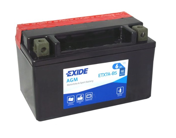 Gelová baterie 12V 6Ah Exide