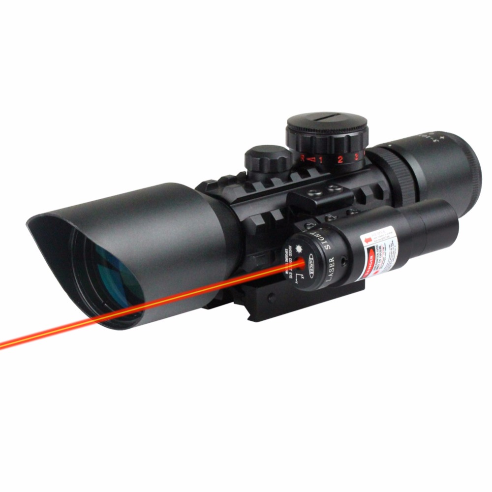 Puškohled 3-10x42EG compact s laserem
