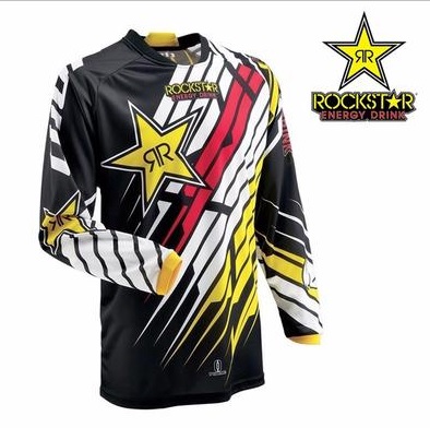 Moto dres Rockstar černý