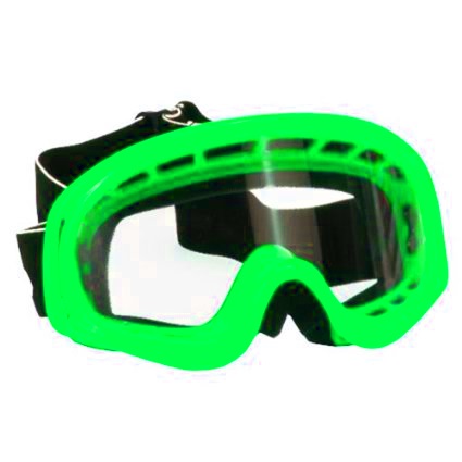 Brýle pro motokros dětské zelené