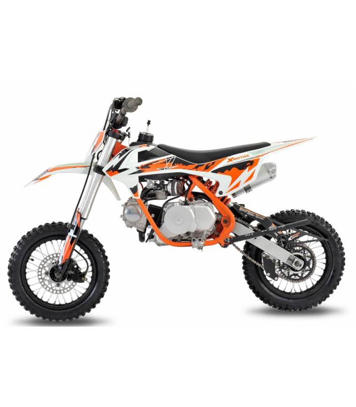 Pitbike XB27 90cc 12/10 automat oranžový