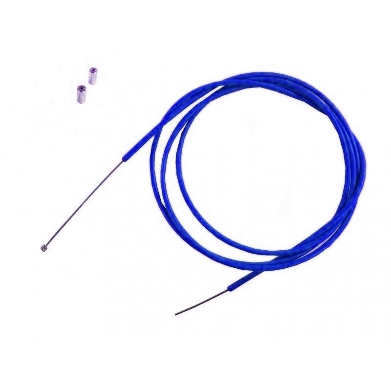 Brzdové lanko - zadní tuning blue