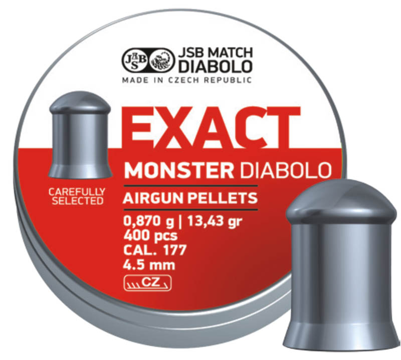 Diabolo JSB Exact Monster 400ks cal.4,52mm