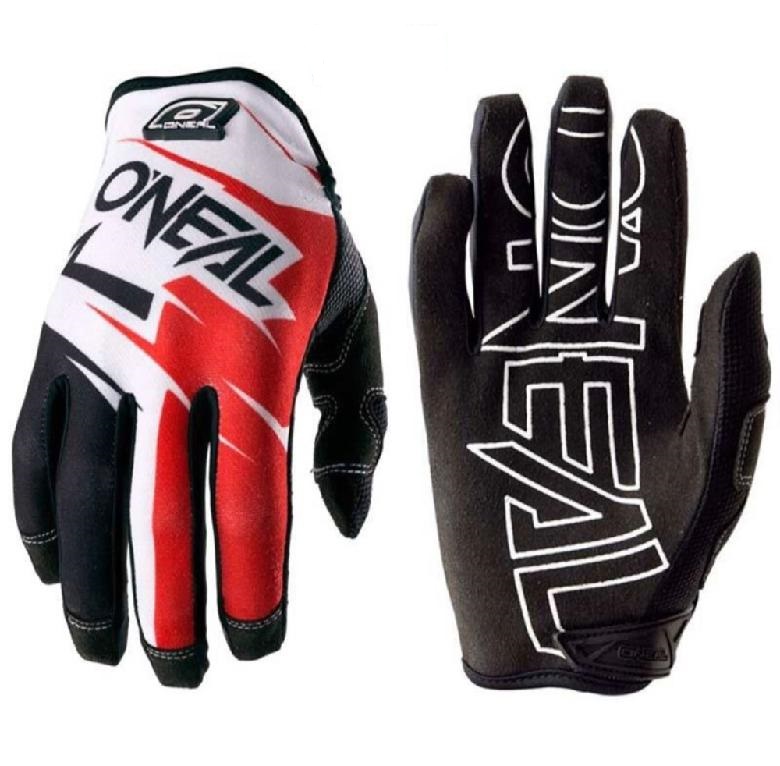 Moto rukavice Oneal MX červené