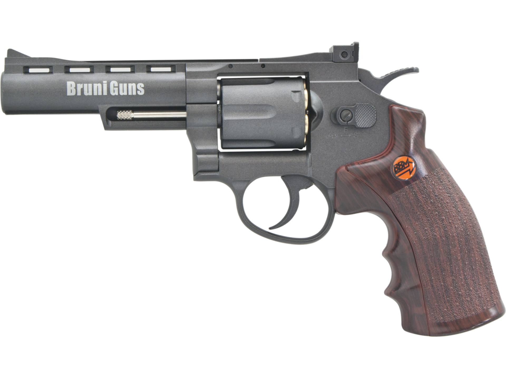 Vzduchový revolver Bruni Super Sport 701 černý cal.4,5mm