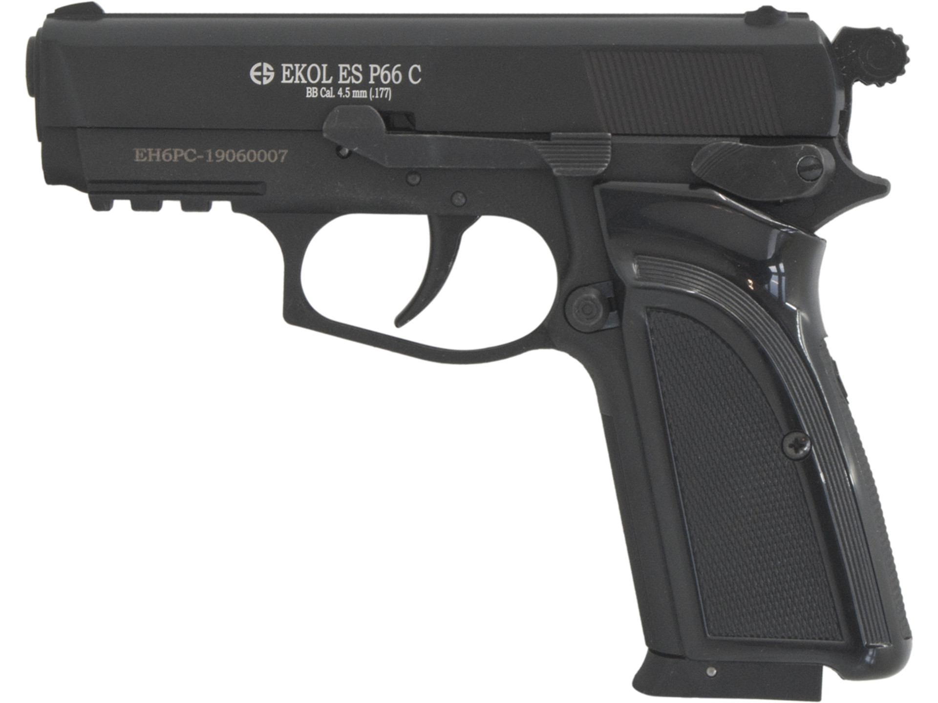 Vzduchová pistole Ekol ES P66 Compact černá4,5mm