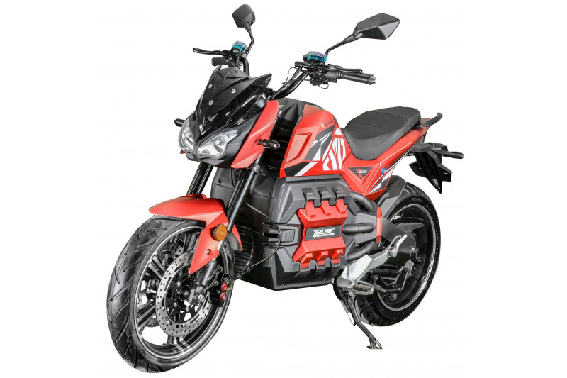 Elektrický motocykl XRS02 červený
