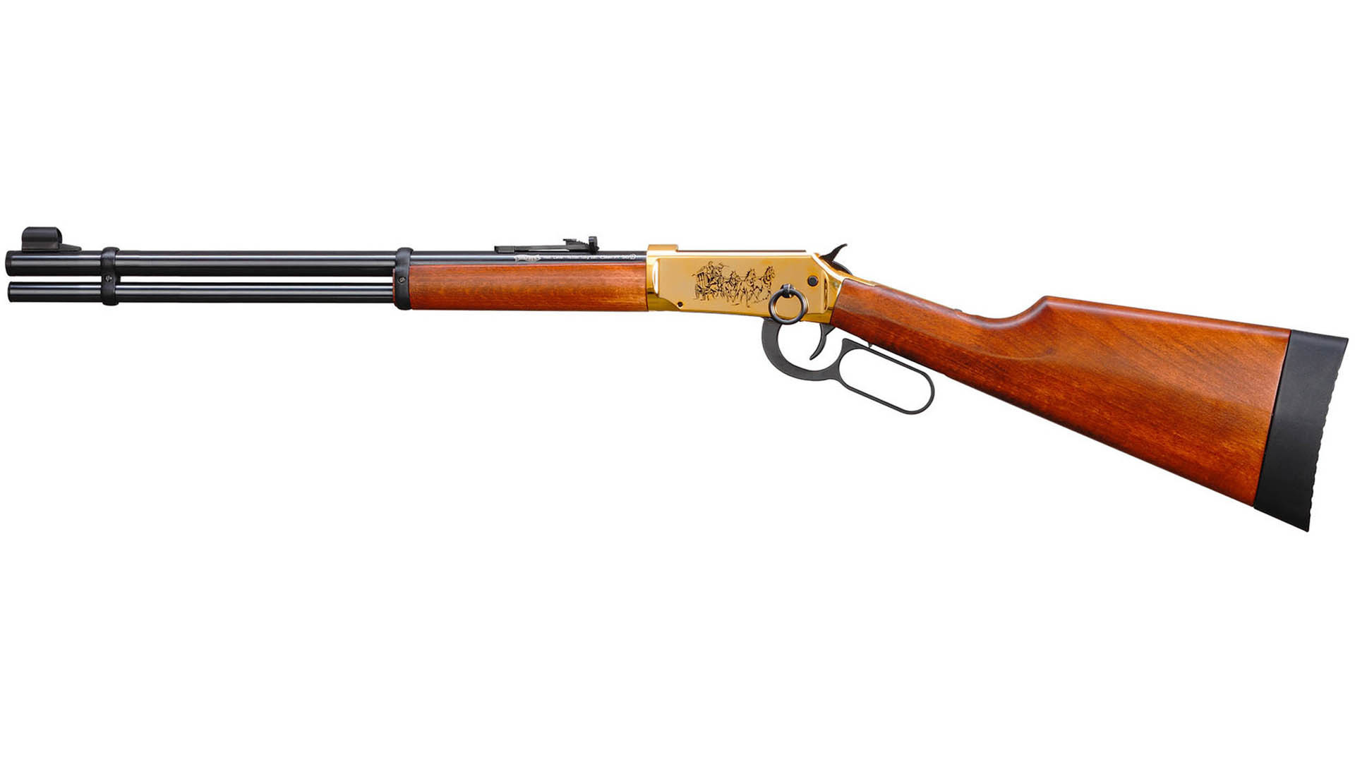 Vzduchová puška Walther Lever Action Long zlatý, ráže 4,5mm