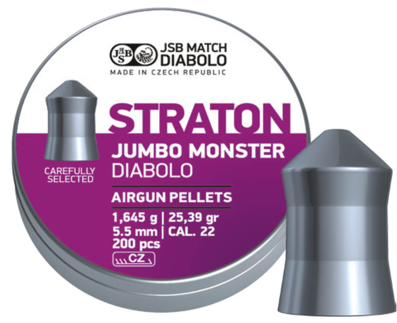Diabolo JSB Straton Jumbo Monster 200ks cal.5,5mm