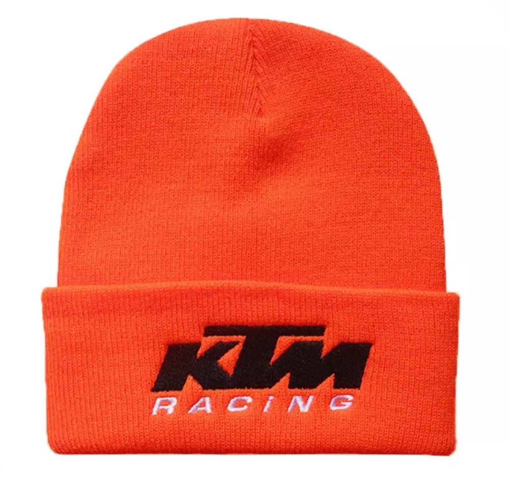 Pletená čepice KTM racing oranžová