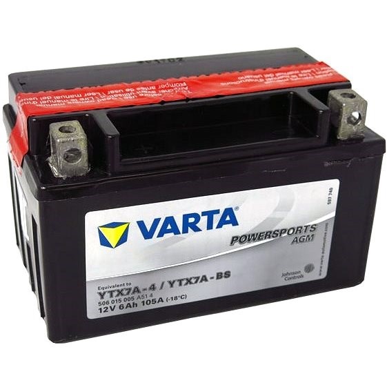 Startovací moto baterie Varta 12V 6Ah