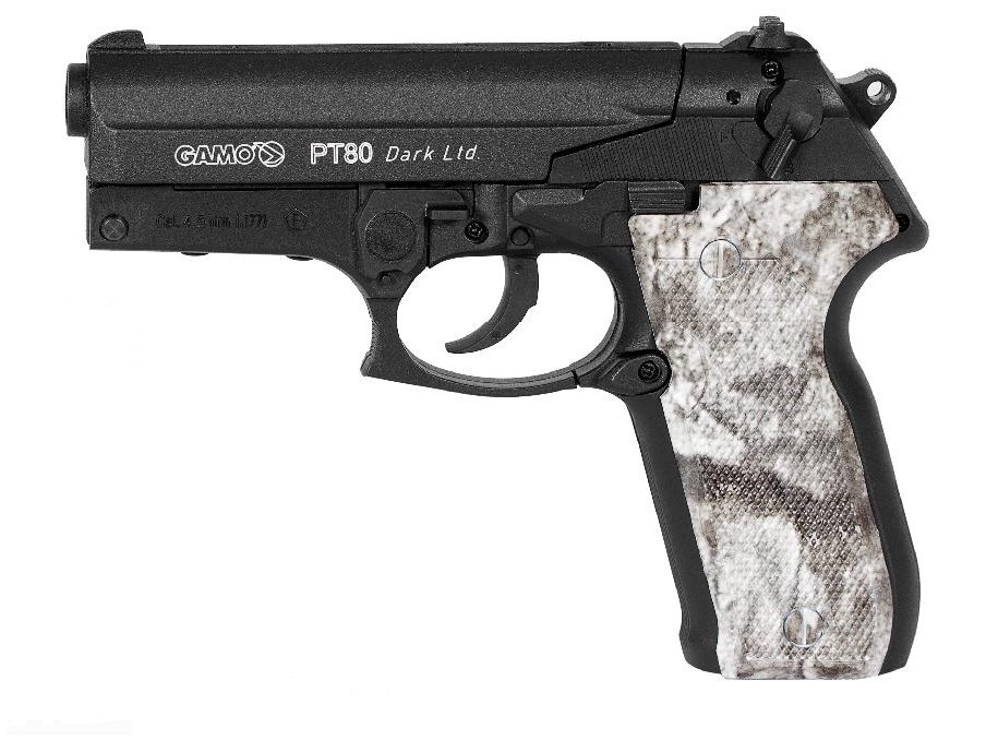 Vzduchová pistole Gamo PT-80 Blowback Dark