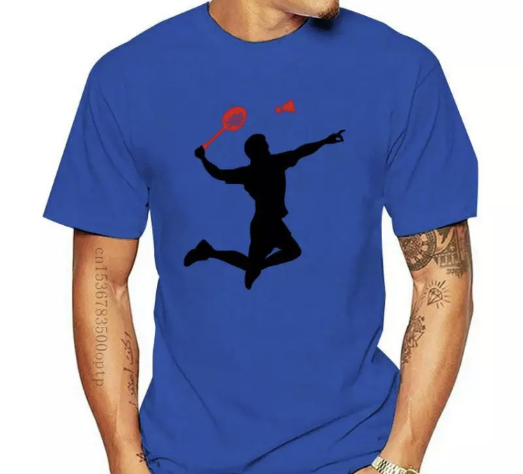 Badmintonové triko modré