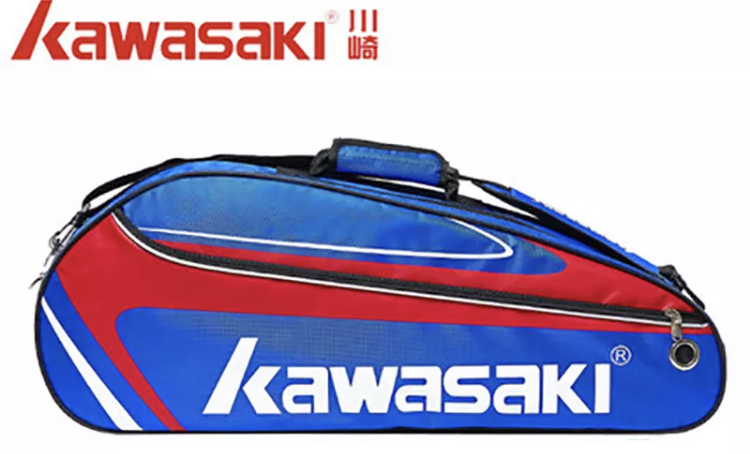 Badmintonová taška na rakety Kawasaki modrá
