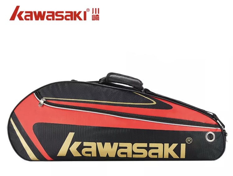Badmintonová taška na rakety Kawasaki červená