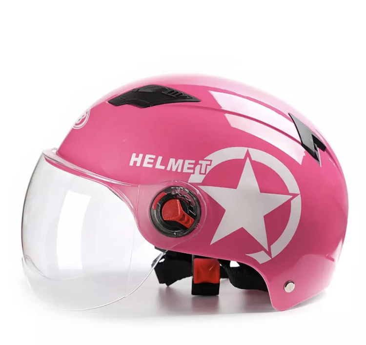 Helma v stylu retro - STAR růžová