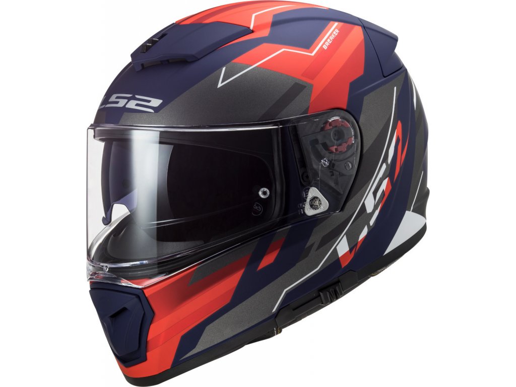 Moto helma integrální  LS2 FF390 Breaker Evo Beta matt blue