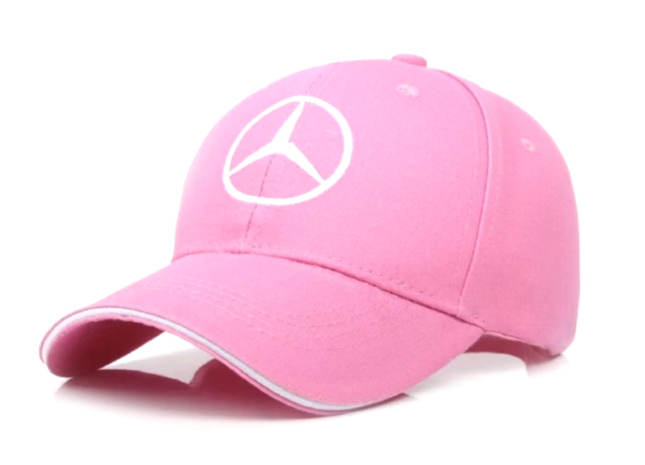Baseballová čepice Mercedes ružová