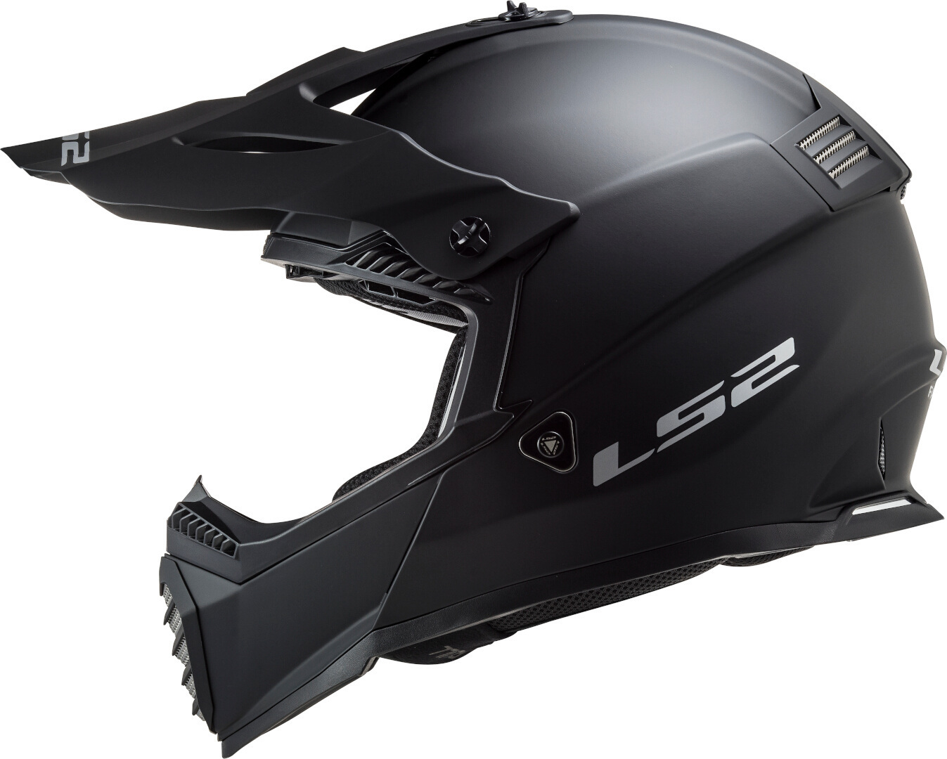 Motokrosová helma LS2 MX437 Fast Evo matt black