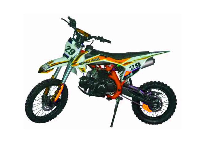 Pitbike XB29 125cc 4T el.start oranžový