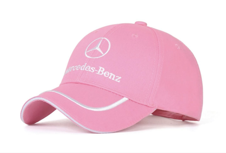 Čepice Mercedes ružová