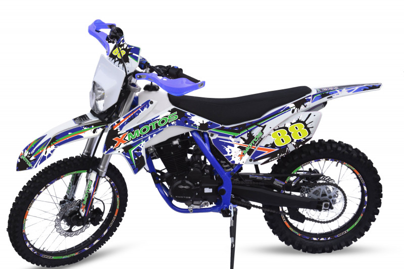 Pitbike XB88 250cc 4T el.start modrý
