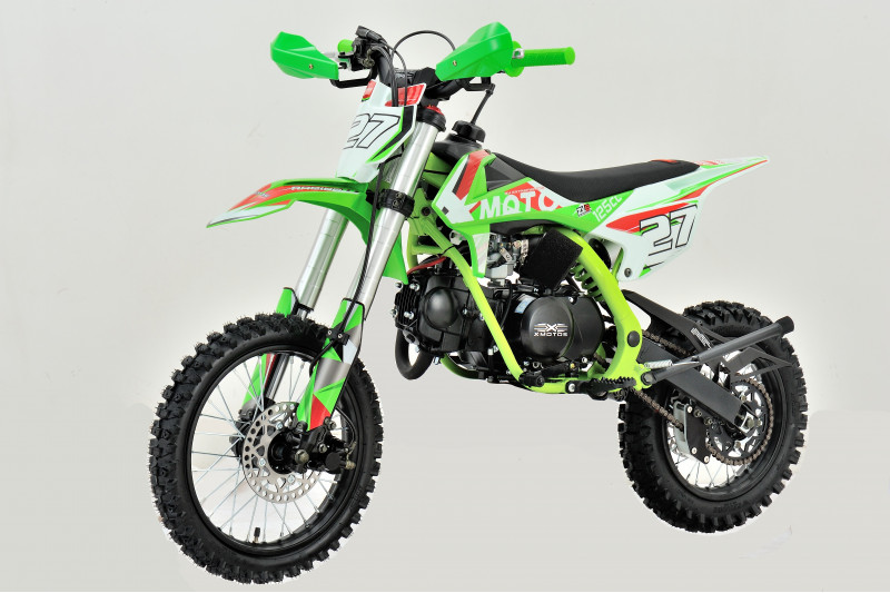 Pitbike XB27 125cc 4t K-start green