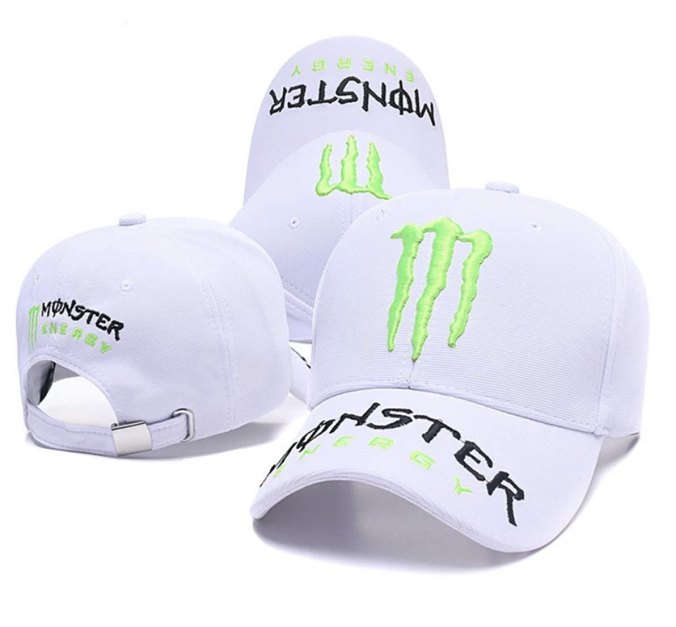 Kšiltovka Monster Energy bílá