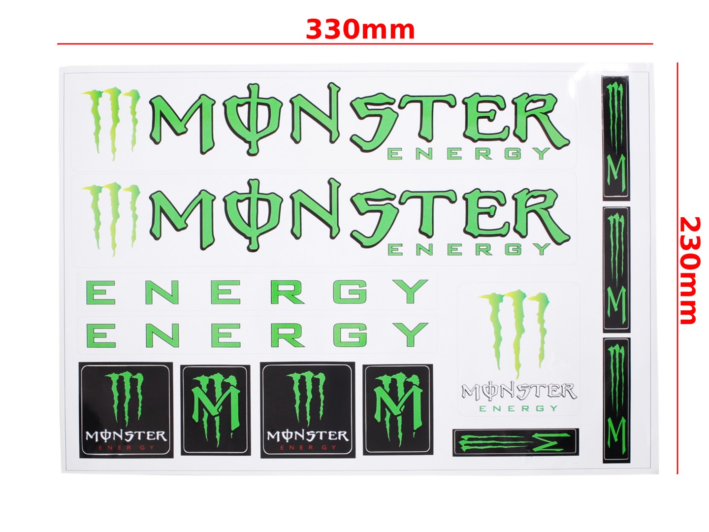 Monster Energy polepy