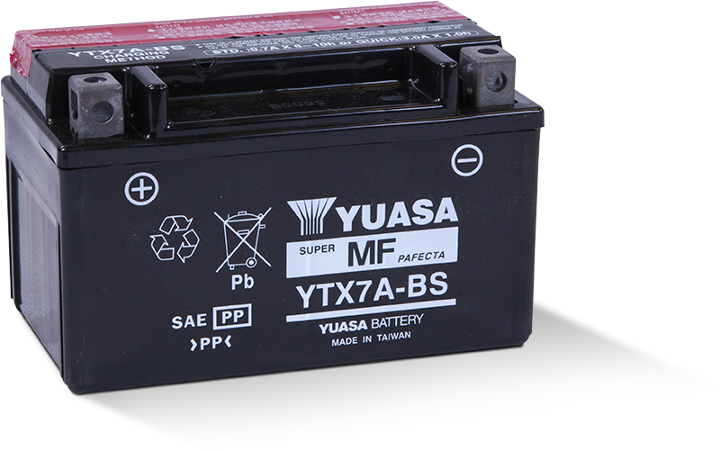 Baterie YUASA YTX7A-BS 6.3Ah