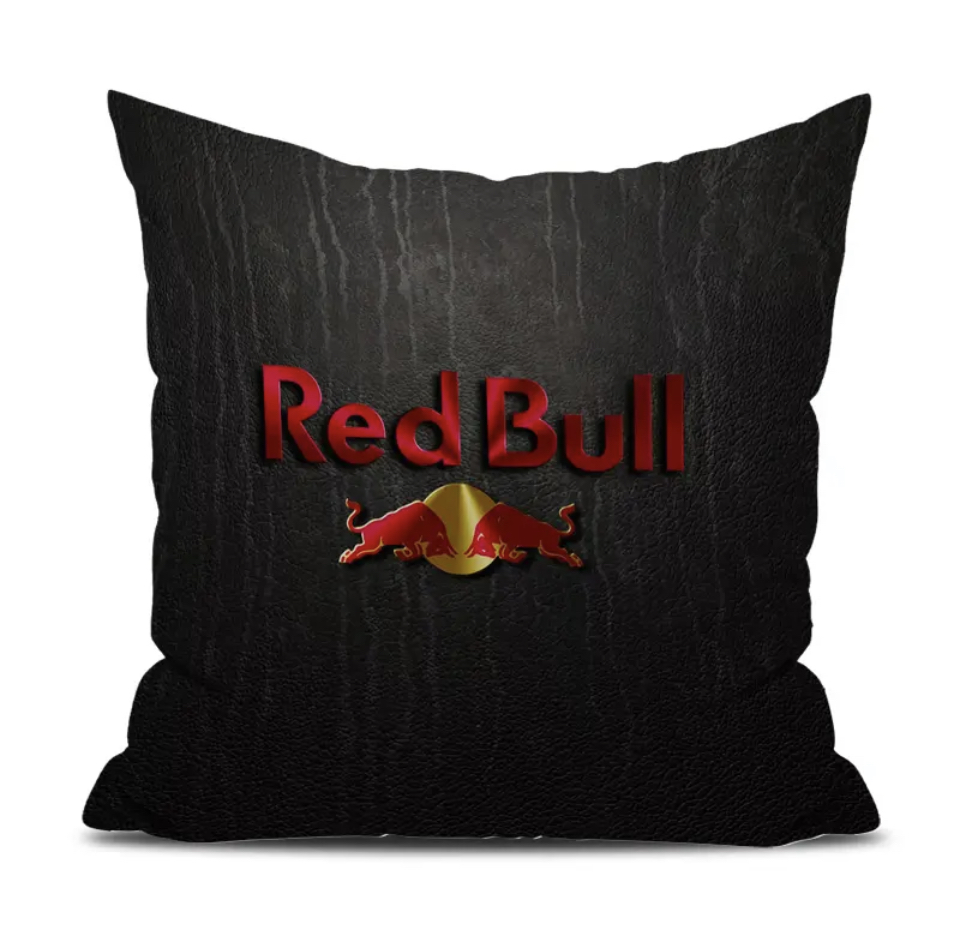 RedBull polštář 30x30cm modrý dřený