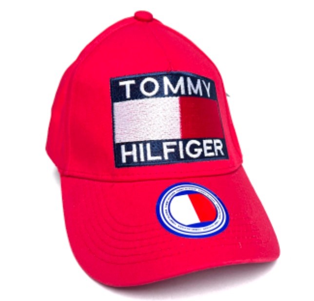 Červená kšiltovka Tommy Hilfiger