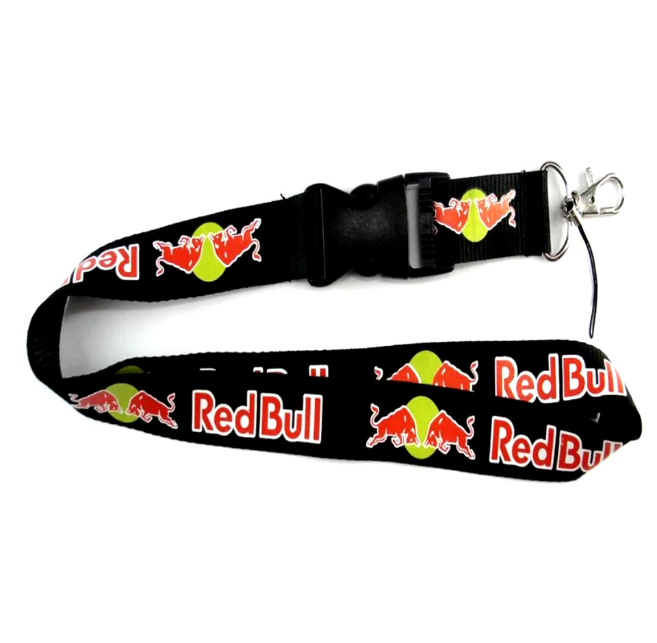 Klíčenka RedBull na krk černá