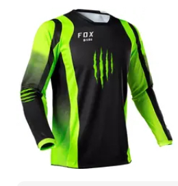 Dres pro motocros Fox MONSTER Energy zeleno-černý