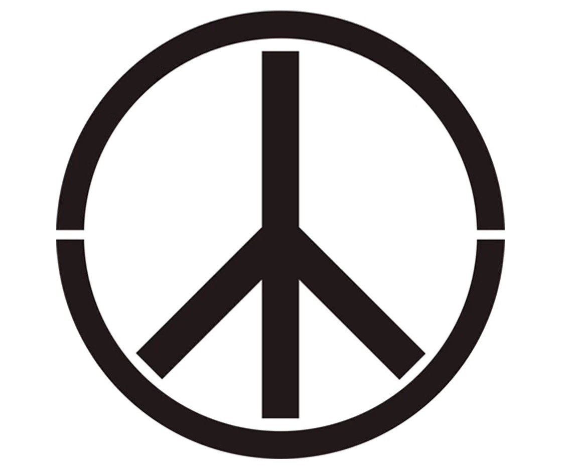 Šablona na struny Peace Symbol